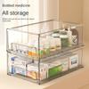 Large Box Stackable Proof Light  Multi Storage Transparent Drawer Acrylic Layered Home Desktop Luxury Capacity Dust