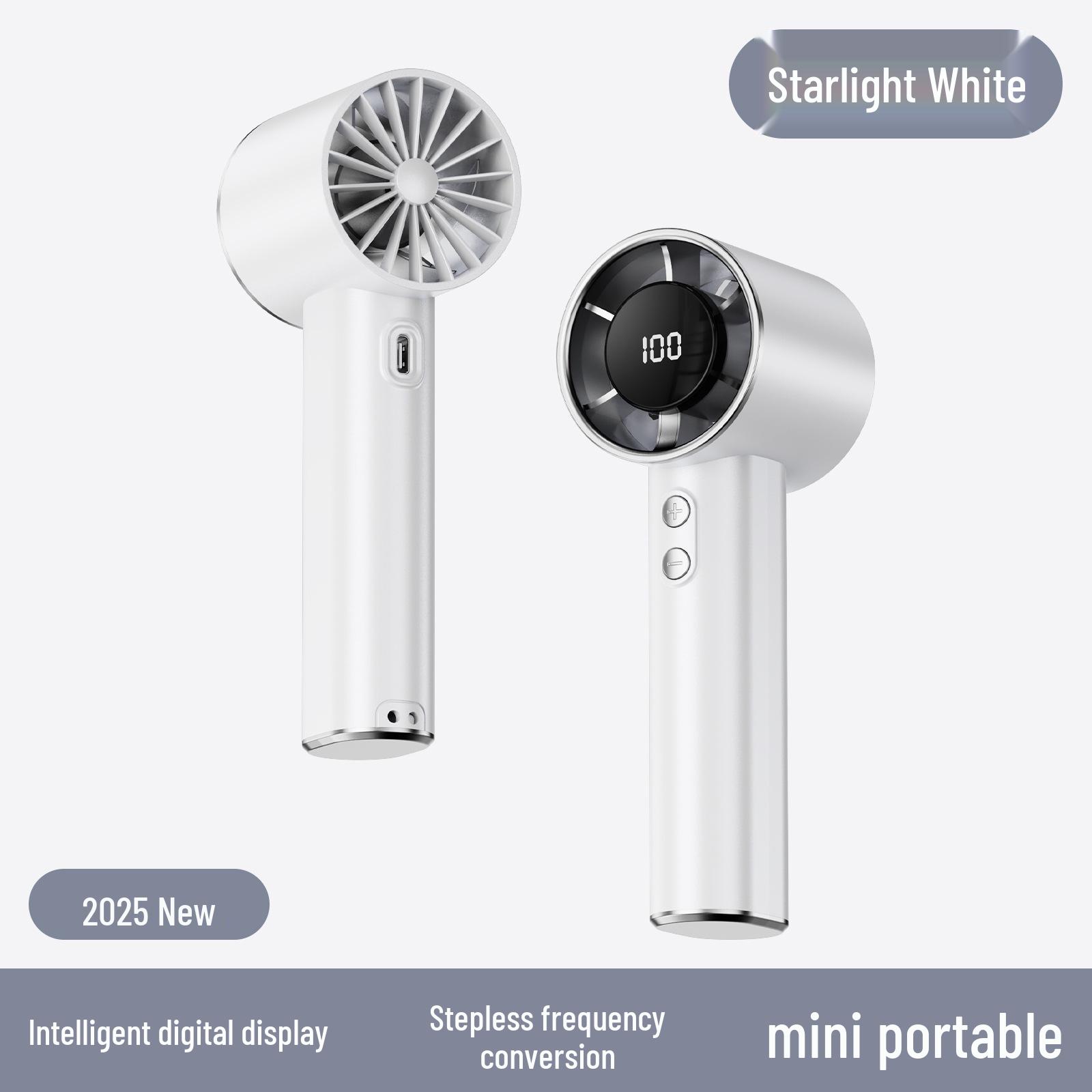 

Portable Cooling Fan with Smart Display - Long Battery Life 155mm x 54mm x 53mm