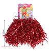 1Pair Cheerleading Pom Poms, Non-Fading Metallic Streamer, Suitable for Kids & Adults, Dancing Team Sports