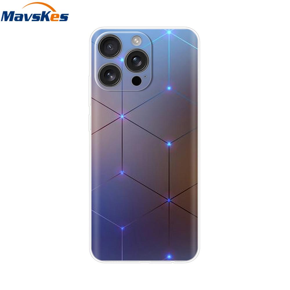 For iPhone 16 Pro Max Case Shockproof Silicone Bumper For Apple iPhone 16 Pro Max Plus Cover Soft TPU Phone Protector Shell Para
