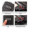 Key Lock Box with 4 Digit Combination Alloy Wall Mounted Weather Resistant Key Safe Storage Lock Box for Outside Home Garage