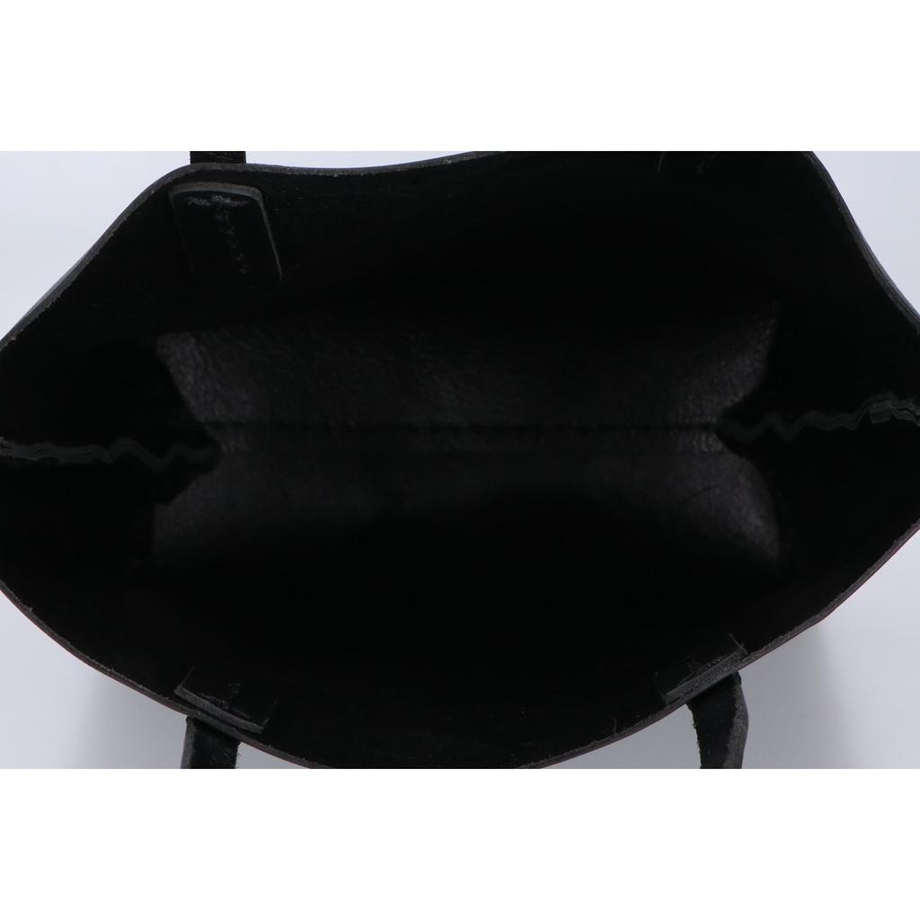 HERZ [Beautiful condition] Stare Leather Tote Bag blackUsed