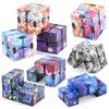 Infinity Magic Cube Starry Sky Square Puzzle Toys Four Corner Maze Toys Children Adult Decompression Relaxing Hand-Held Toy Gift