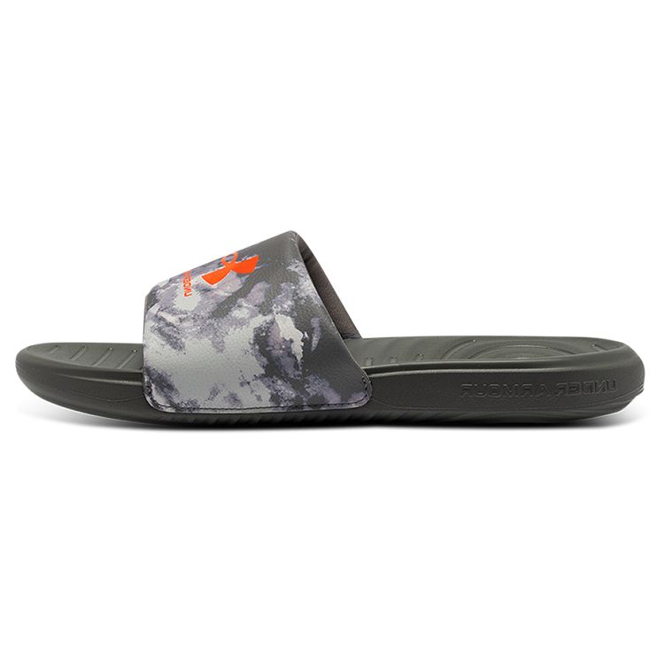 

Under Armour Ansa Graphic Slide Concrete White Мужские кроссовки Серые 3024434-105 46