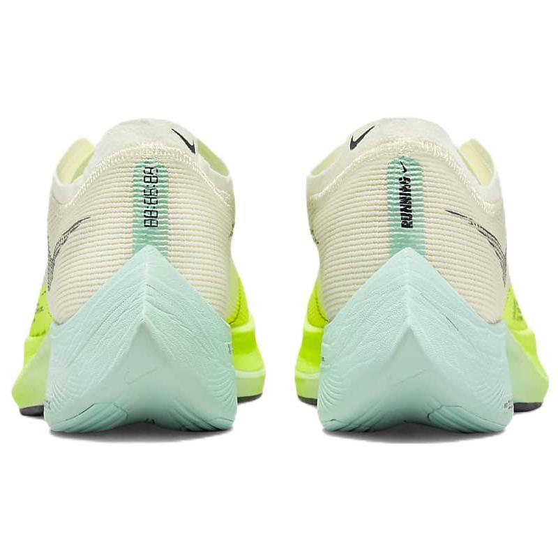 Nike Zapatillas ZoomX Vaporfly NEXT% 2 Leche de Coco Verde Fantasma para Mujer Crema Menta-Espuma Púrpura Caverna DV9431-100