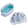 Skater Storage Container Lunch Box Set of 3 Disney Frozen 23 Seal Container 860ml Made in Japan SRS3SAG-A