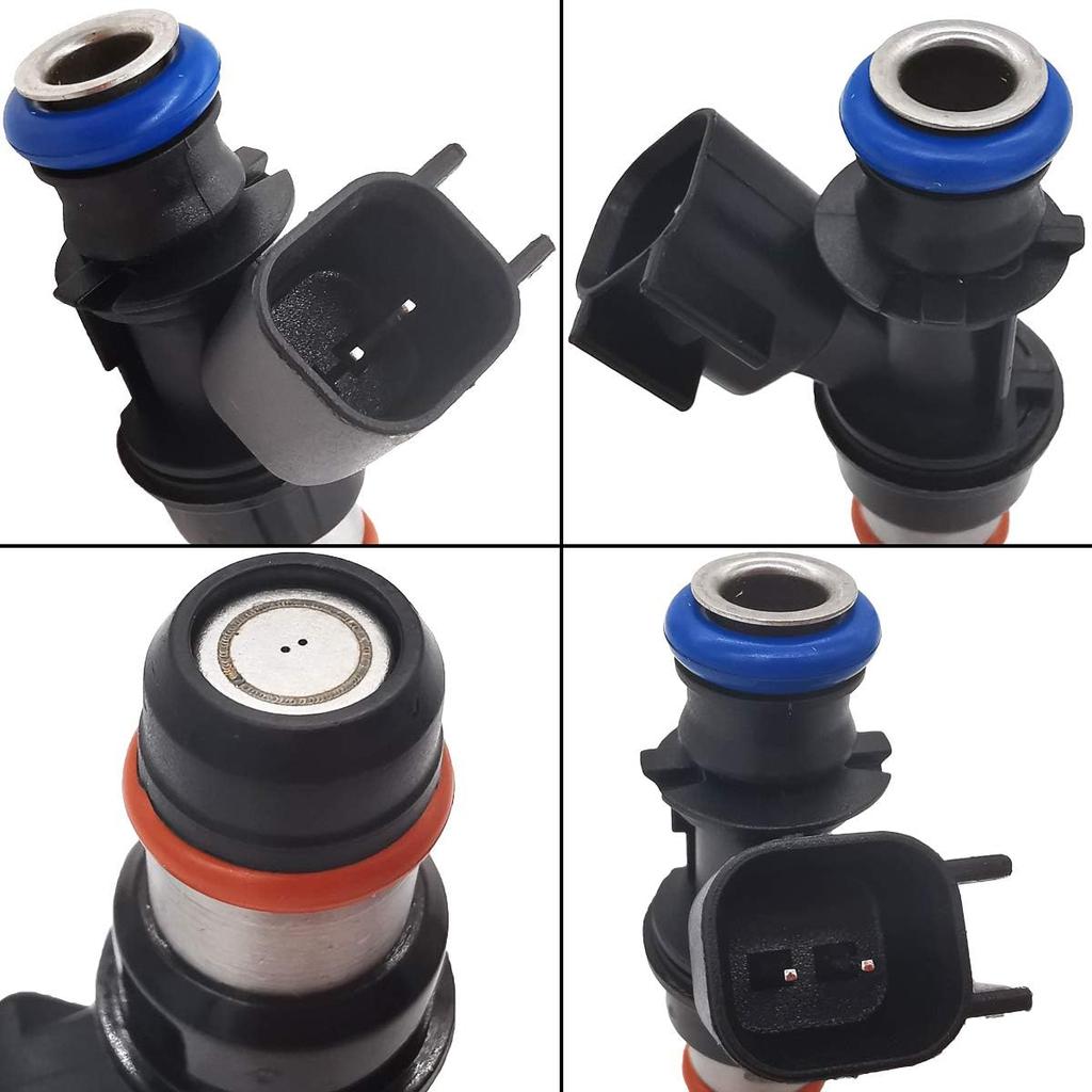 8Pcs 217-1621 12580681 Fuel Injectors 2 Holes Engine for Chev-y SSR Trailblazer Avalanche Silverado,GM-C Envoy Sierra 1500/2500 Yukon Savana, Saa-b