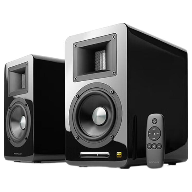 Edifier AIRPULSE A100 Active Bookshelf Speakers CN Plug (adapter Included)