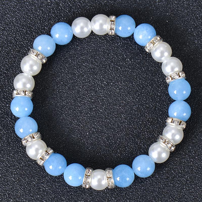 Natural Stone Bracelets Women Healing Amethyst Zircon 7 Chakra Beads Bangles Yoga Stone Gift for Couple Items  Gift