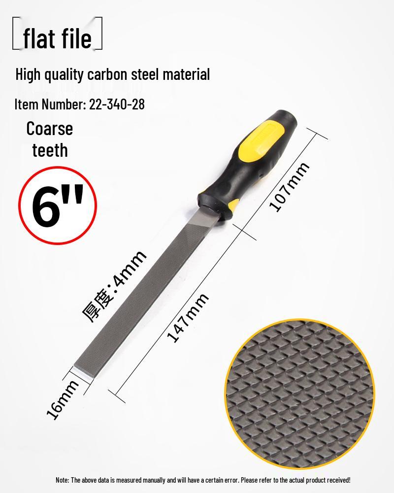 Stanley Steel Flat File Set – Large Board Grinding & Shaping Tools