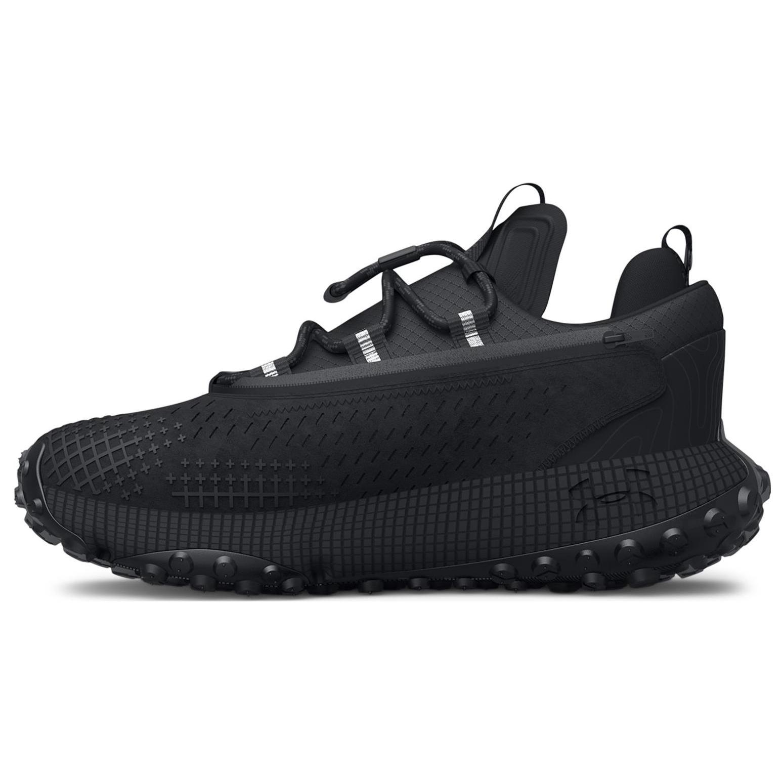 Under Armour HOVR Summit Fat Tire Delta Triple Black Men s 3024921-001 EU 36