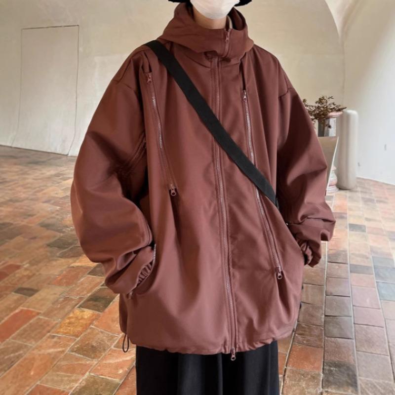 Outdoor Kapuzenjacke für Herren und Damen Neutral Frühling Herbst Vielseitig Lässig Locker Sport