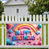 Colorful   Event background   Durable   Backdrop   Indoor   Birthday banner   Lightweight   Kids decoration   for Photo shoot