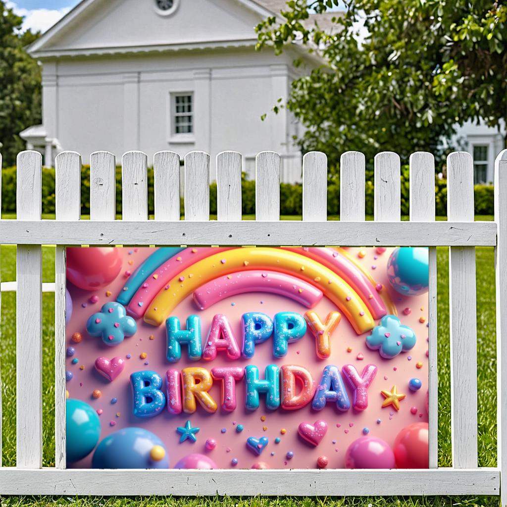 Colorful   Event background   Durable   Backdrop   Indoor   Birthday banner   Lightweight   Kids decoration   for Photo shoot