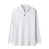 Lapel Men's Solid Color Business Casual T-shirt POLO Shirt