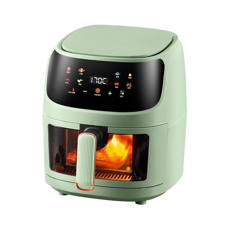 Stainless Steel Large Capacity Oil-Free Air Fryer: New Multifunctional Electric Model