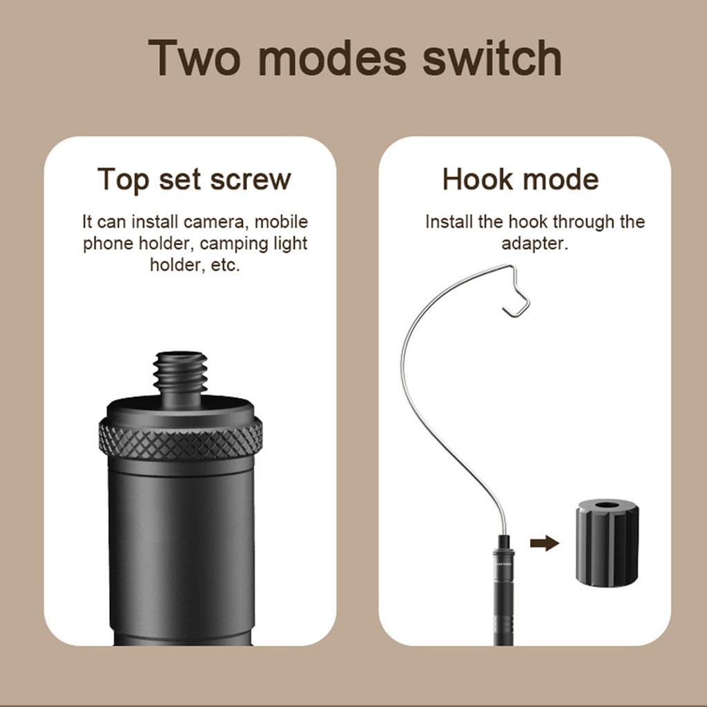Lightweight Aluminum Alloy Light Holder Detachable Lamp Stand Outdoor Portable Easy To Build Lamp Holder with Tripod Multifunctional Lamp Camera Rack 