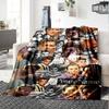 Name Custom Leonardo DiCaprio Print Flannel Blanket High Quality Warm Comfortable Cover for All Seasons Perfect for Gifts Home Decor