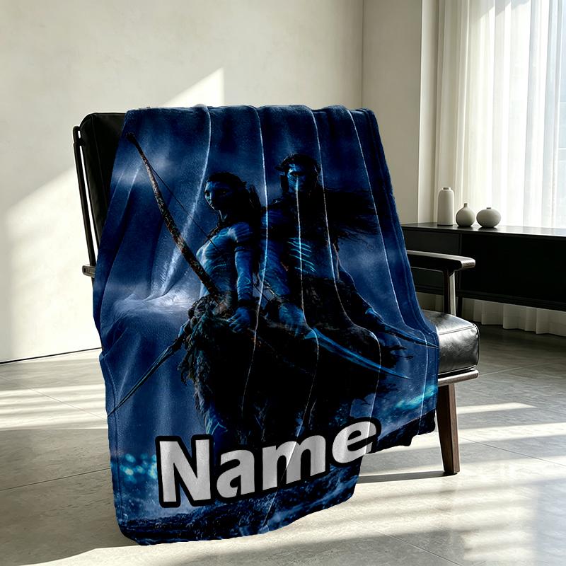 Individuelle personalisierte Decke mit Avatar-Druck, Heimdekoration, Schlafzimmer, Sofa, Camping, Couch, Geschenke für Geburtstag Weihnachten