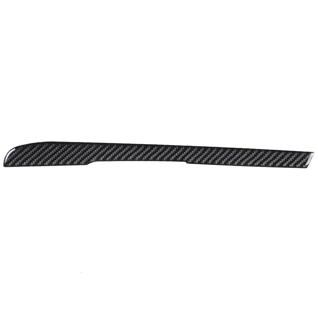 For Toyota Hilux 2015- Soft Carbon Fiber Center Console Vent Sticker Trim Cover Car Decorative Stickers Auto Accessories