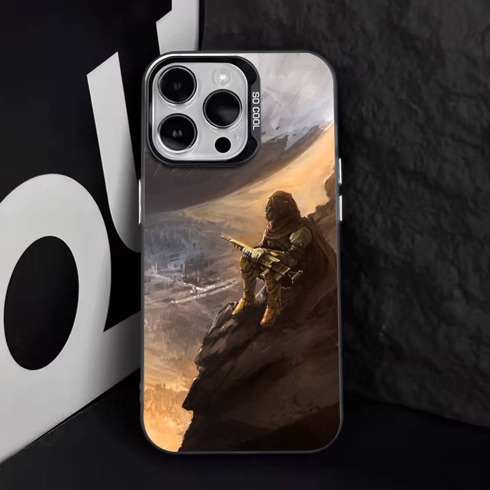Destiny   Phone Case For iPhone 17,16,15,14,13,12,11 Plus,Pro Max,XS,Colorful Silver Phone case Funda Cover