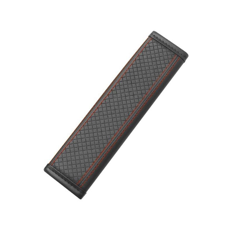 

Luxurious Car Leather Seatbelt Pad, Cushioned Shoulder Strap Covers for Enhanced Driving Comfort, Neck Support, Backpack