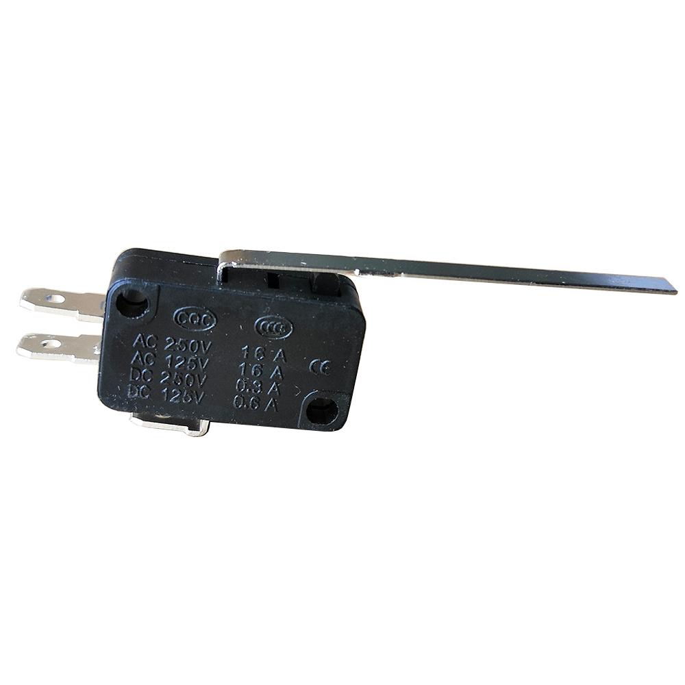 KW7-9 Micro Switches Momentary Microswitch Long Lever SPDT 1NO 1NC 125V 250V 16A, 6-Pack