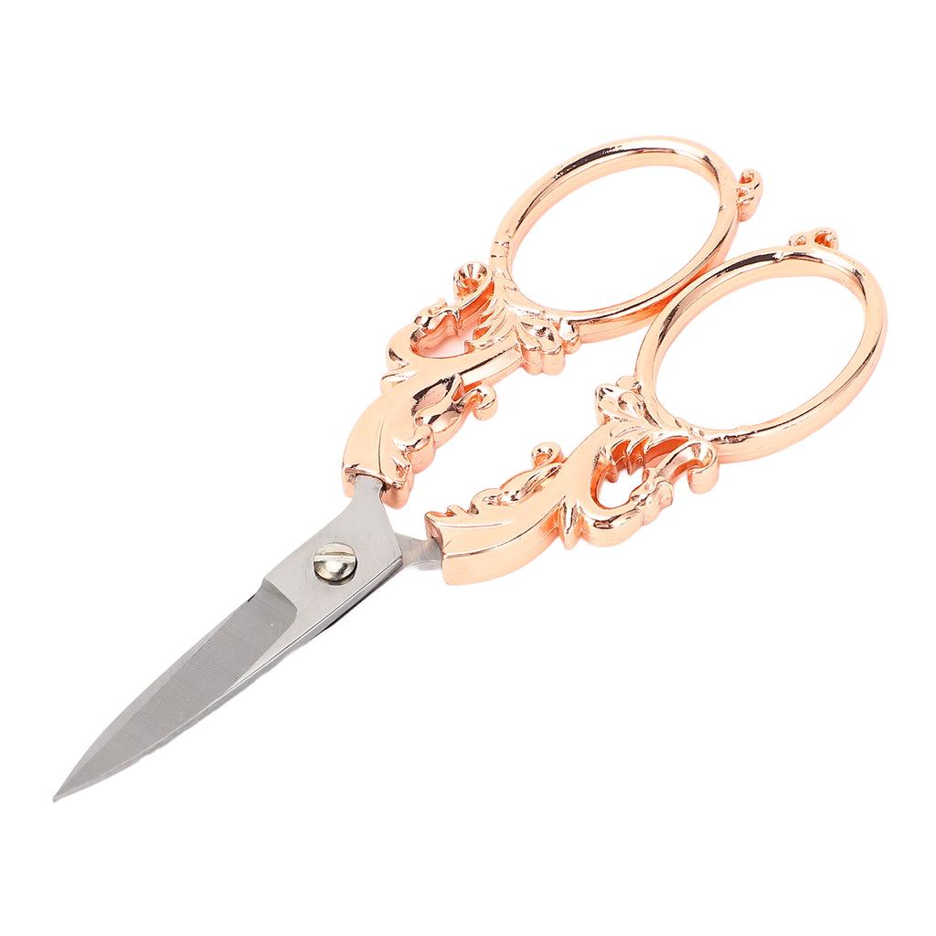 Sewing Embroidery Scissors Multifunctional Vintage European Stainless Steel Stitch Scissors