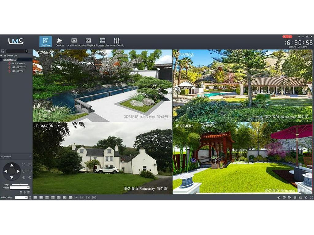 4K 600X Zoom Wireless PTZ Camera with Dual-band WiFi and SD Card Support