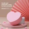 Home Mirror Pink Girly Heart Storage Organizer Jewelry Box Bedroom Large Capacity Storage Box