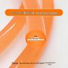 Red/Green PU Leather Connectable Round O-Type Industrial Drive Belt