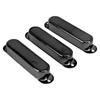 3Pcs Electric Guitar Single Coil Pickup Cover Copper Instrument Accessory Set Kit