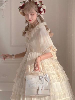 Originale weiche und niedliche Lolita-Umhängetasche - Japanischer Stil JK Uniform Umhänge-Quadrat-Tasche für Frauen