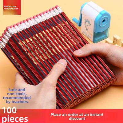 HB Wooden Pencils for School, Drawing Writing Non-Toxic Hexagon Pencils for Kids Artists