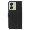 For Xiaomi Redmi 13C 5G/13C 4G/13R 5G/ Poco C65 4G/Poco M6 5G Case Wallet Rhombus Leather Phone Cover with Shoulder Strap,Wrist Strap