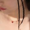 Raindrop N04 Red Agate