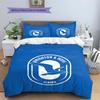 Σετ Κλινοσκεπασμάτων Μοτίβο Brighton & Hove Albion, Σετ Παπλώματος Κάλυμμα Παπλώματος Μαξιλαροθήκη Οικιακό Δώρο Γενεθλίων(1 * παπλωματοθήκη + 2 * μαξιλαροθήκη, χωρίς πυρήνα)