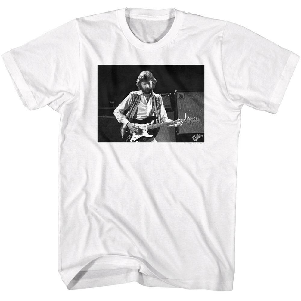 Eric Clapton Rocks Seattle Men T Shirt Iconic Rock Guitar Legend S