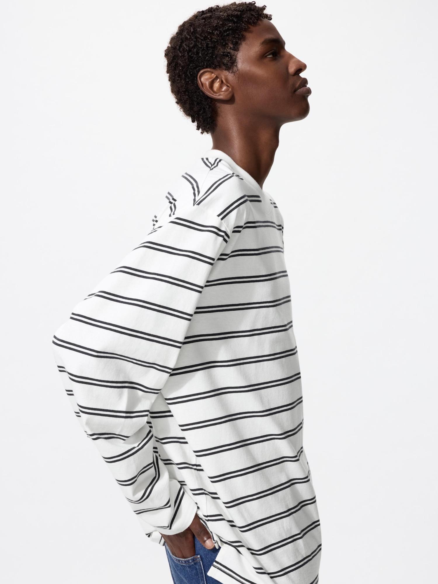 

Uniqlo STripe T Длинный рукав Обычный