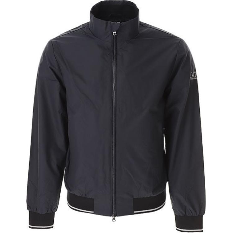 

Emporio Armani EA7 Logo Zip Collar Long Sleeve Jacket Men jackets Navy-Blue 3DPB07-PN27Z-0578 XXXL