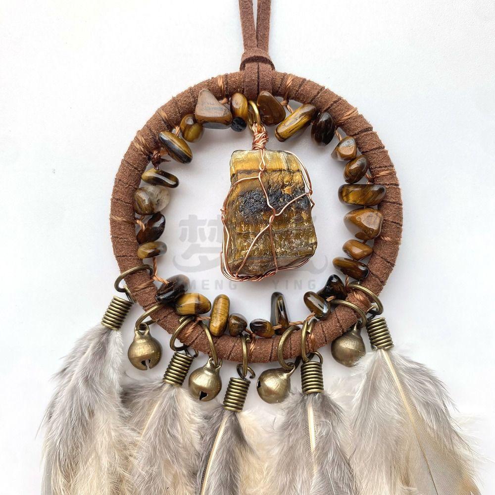 Car Pendant Dream Catcher Tassels Rearview Mirror Decor Creative Auto Hanger for Car Interior