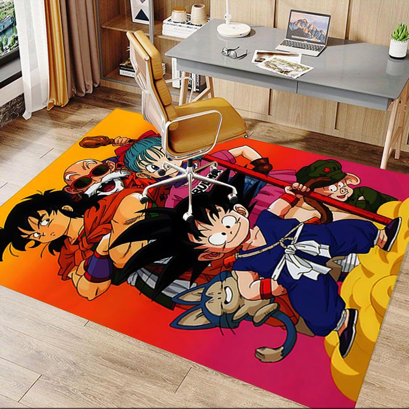 Dragon Ball Heroes Carpet For Playroom Bedroom Living Room Sofa Home Decorkids Game Area Rug Nonslip Floor Mat