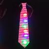 5pcs Glowing Neck Tie Luminous Children Atmosphere Props Accessory for Children Kid Girl Boys Birthday Present
