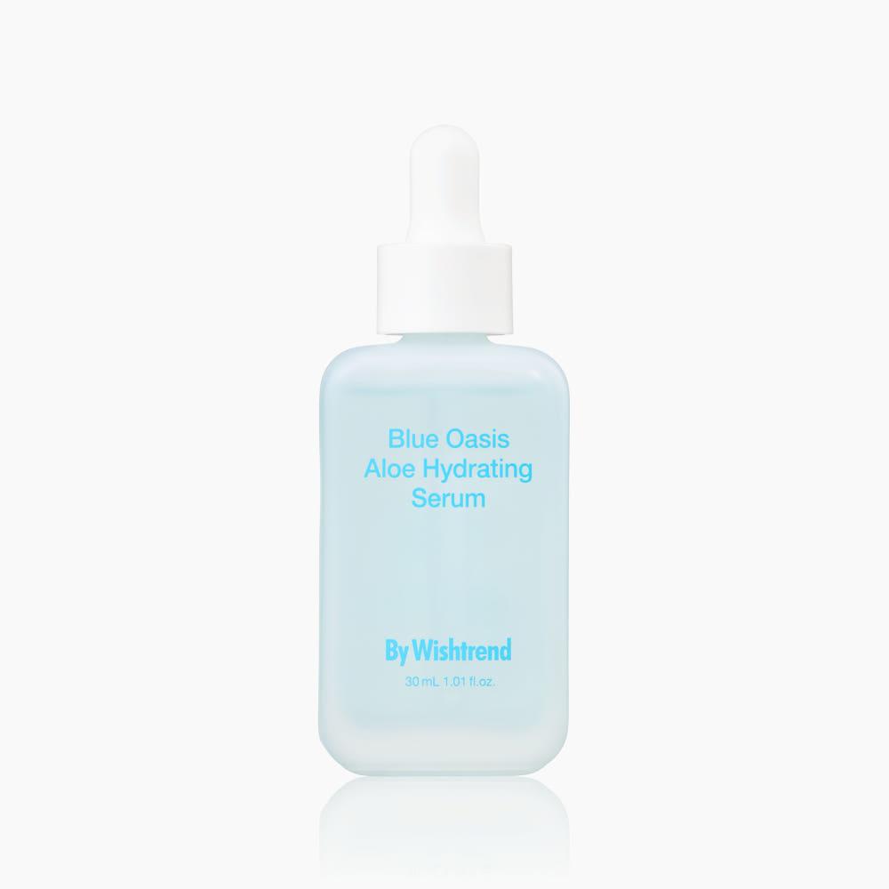 By Wishtrend Blue Oasis Aloe Hydrating Serum Deep Moisture Soothing Care 30ml