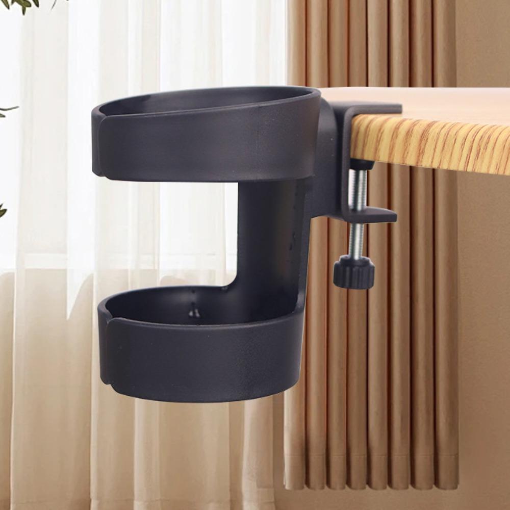 Punch-free Cup Storage Rack Anti Spill Table Fixed Storage Rack New Desk Cup Holder  Desk