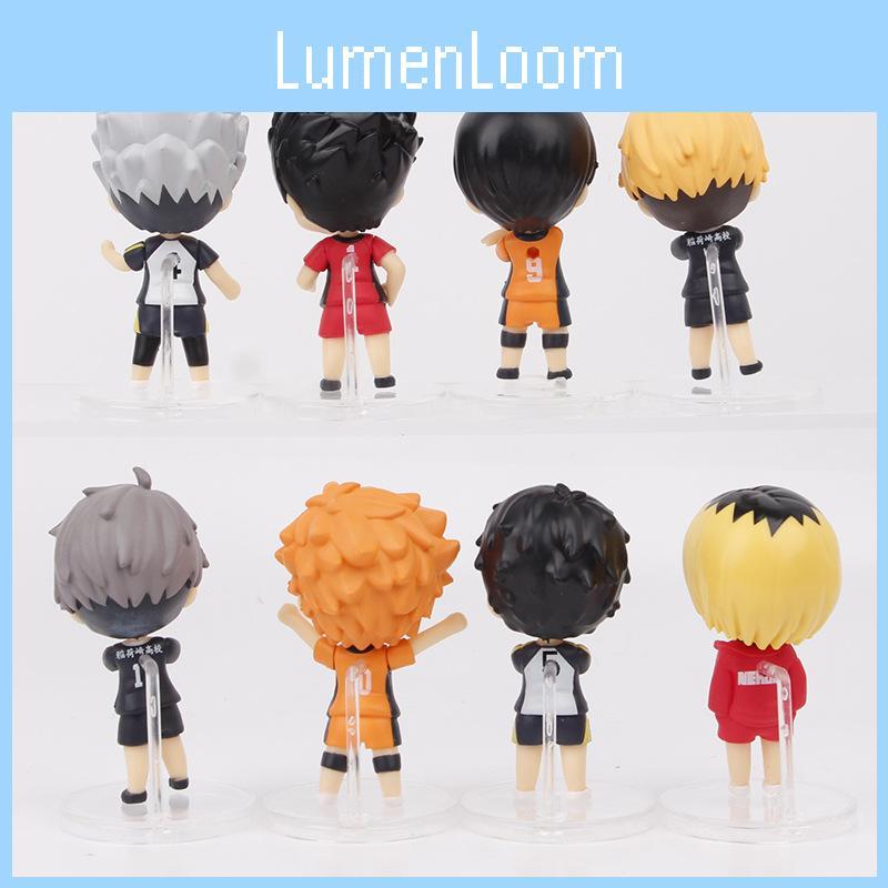 Haikyuu National Tournament Cute Standing Pose Pvc Figure Blind Box Toy