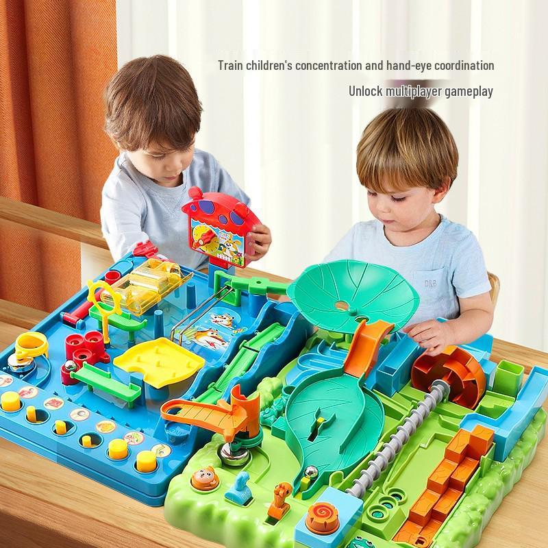 Jungle Adventure Marble Maze Toy for Kids 3-12