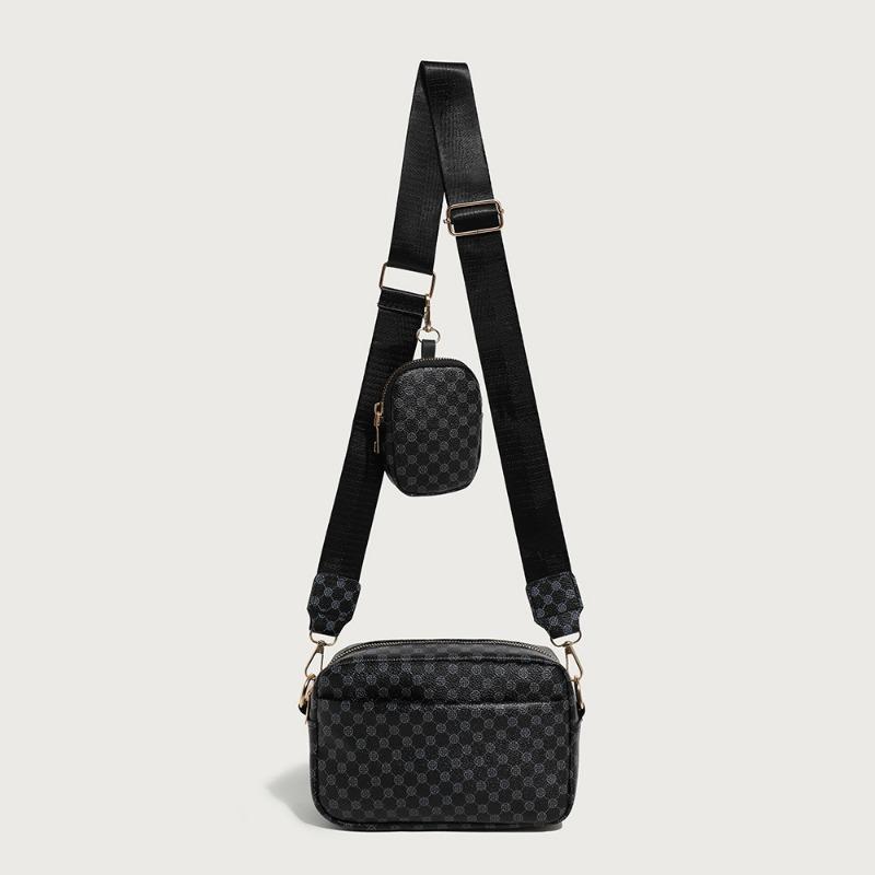 

Bag women s summer new casual shoulder messenger bag fashionable simple personalized fashion printed new bag чёрный