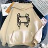 New men's and women's autumn and winter fleece hoodie  Murder Drones print foreign trade leisure sports hoodie trendy men's Y2K