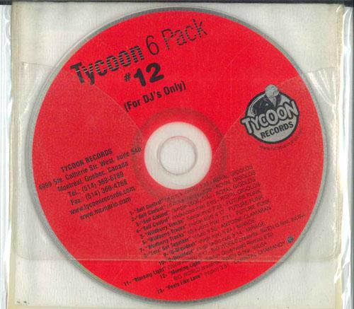 CD РАЗЛИЧНЫЕ Tycoon 6 Pack Vol. 12 НЕТ TYCOON 2005 Канада Танцевальная Электроника Б/У